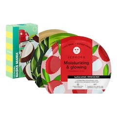 MASKS MANIA SET - Tr&iacute;o de mascarillas de tejido faciales, Sephora Collection
