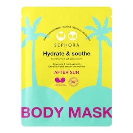 MASQUE FESSES OU DECOLLETE HYDRATANT ET APAISANT - Mascarilla corporal after sun