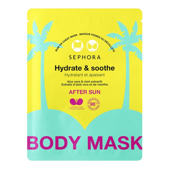 MASQUE FESSES OU DECOLLETE HYDRATANT ET APAISANT - Mascarilla corporal after sun, Sephora Collection