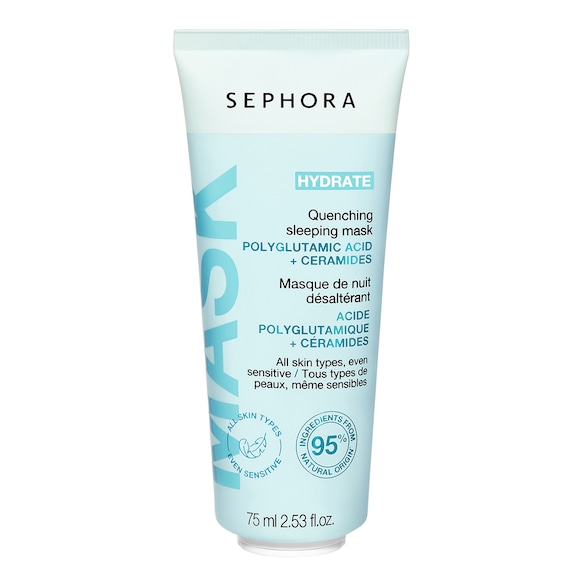 M&aacute;scara de noite refrescante - com &aacute;cido poliglut&acirc;mico e ceramidas, Sephora Collection