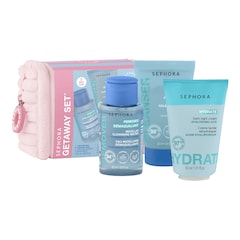 GETAWAY SET* - Estuche y tr&iacute;o de miniproductos esenciales para cuidar la piel, Sephora Collection