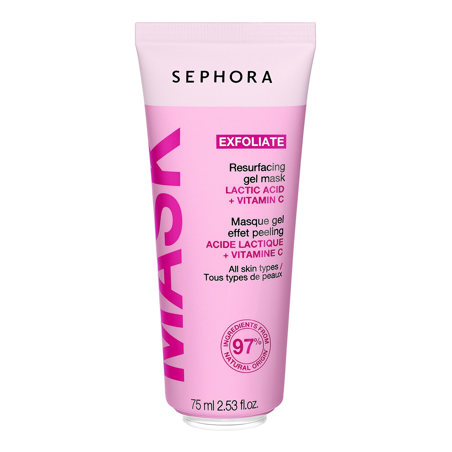 SEPHORA COLLECTION - Resurfacing Gel Mask - S kyselinou mléčnou a vitaminem C