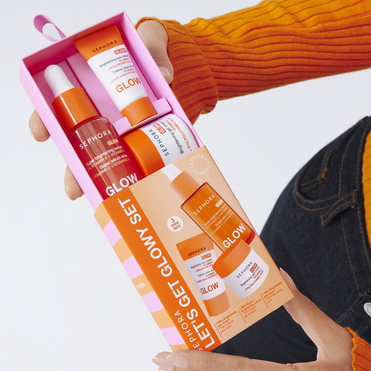 LET'S GET GLOWY SET - Kit Mini routine soin éclat