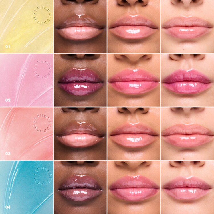 GLOSSED ICY SHINE - Gloss à lèvres brillance effet mouillé