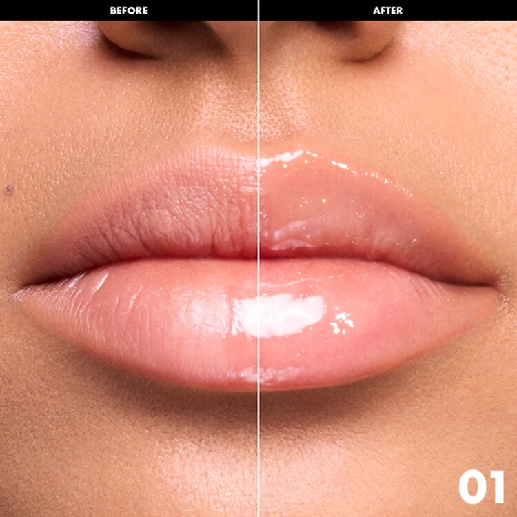 GLOSSED ICY SHINE - Gloss à lèvres brillance effet mouillé