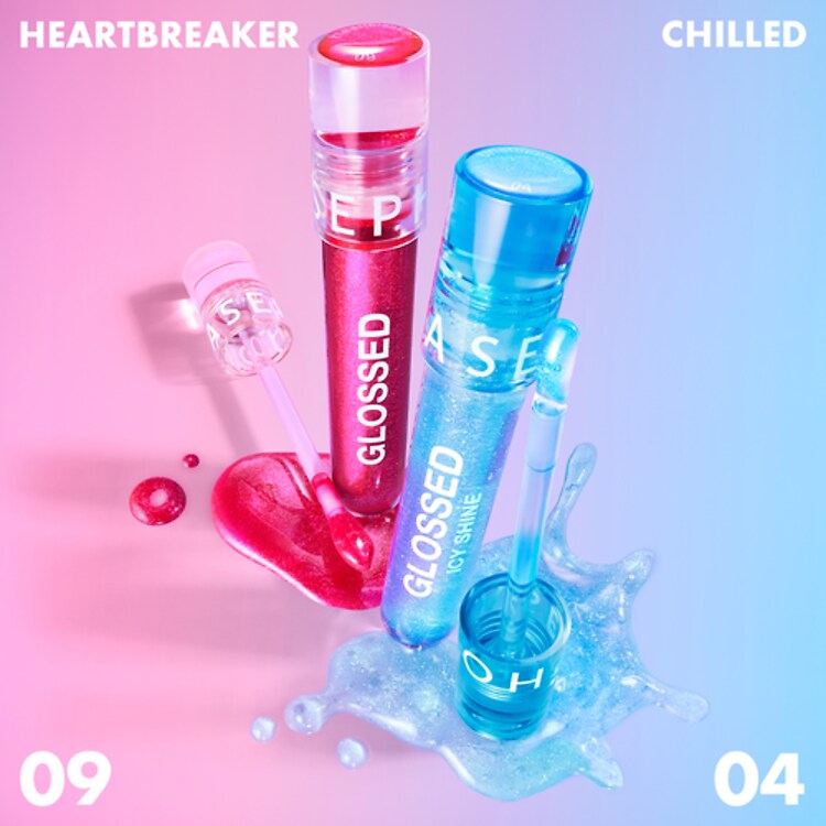 GLOSSED ICY SHINE - Gloss à lèvres brillance effet mouillé