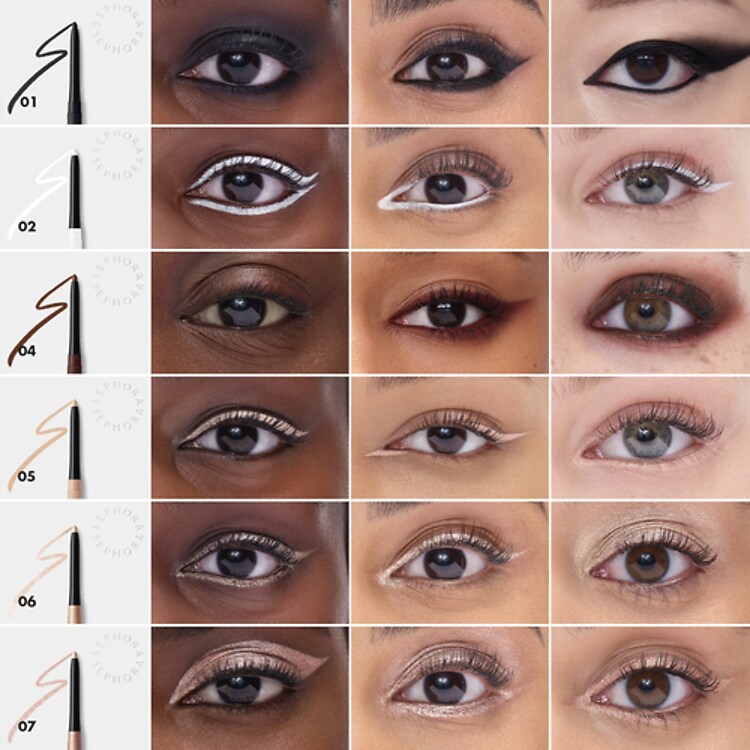 12H COLORFUL  - Crayon yeux rétractable Waterproof