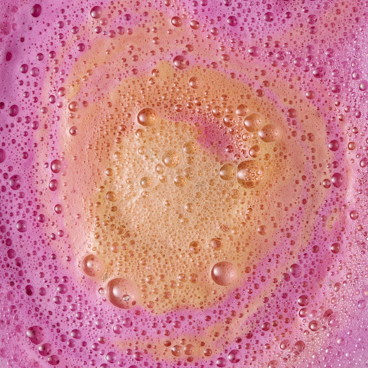 Bomba da bagno effervescente - Colora e profuma il tuo bagno