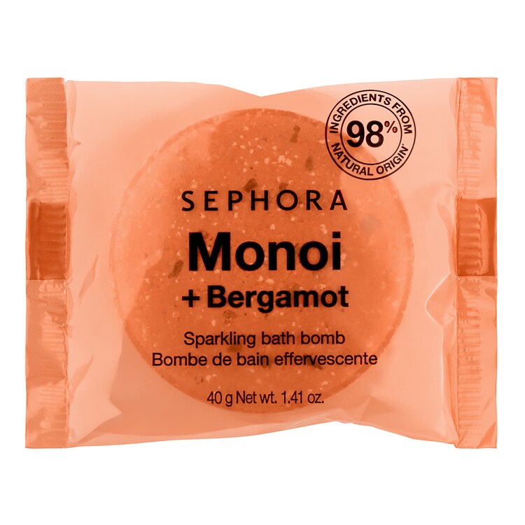 Bombe de bain effervescente - Colore et parfume le bain