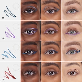 SPECIAL EFFECTS 12H EYELINER - Finish metallizzato