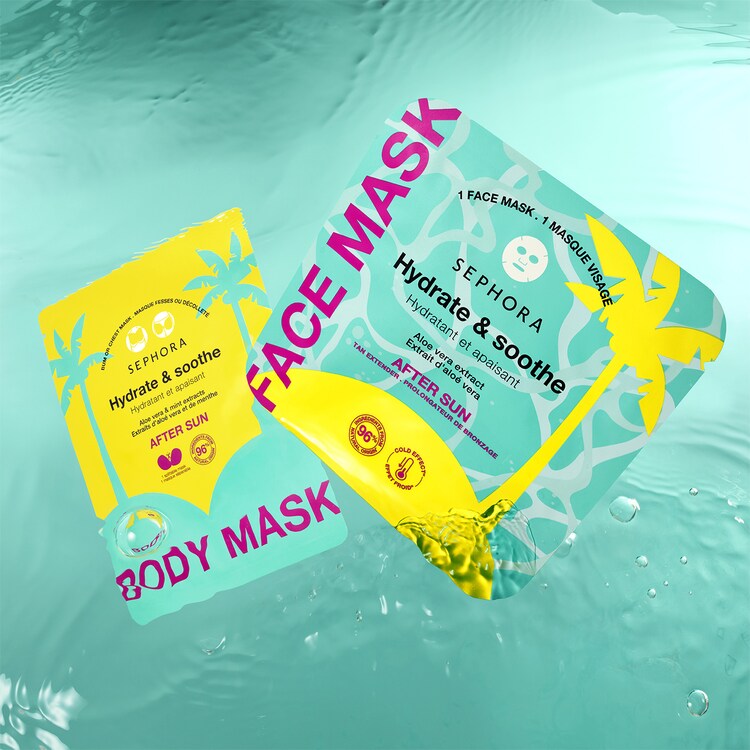Mascarilla facial hidratante y calmante - Mascarilla facial «after sun»
