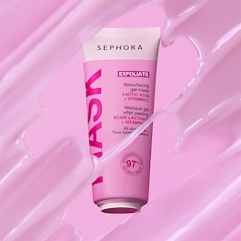 Mascarilla gel efecto peeling - con &aacute;cido l&aacute;ctico y vitamina C