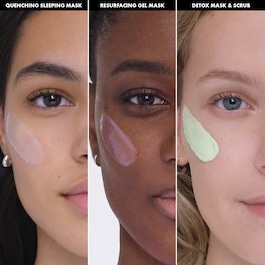 Mascarilla gel efecto peeling - con &aacute;cido l&aacute;ctico y vitamina C