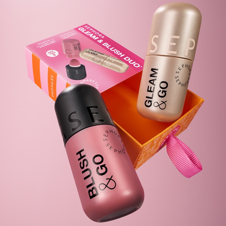 GLEAM & BLUSH DUO* - Duo fard de obraz si iluminator cu formula lichida