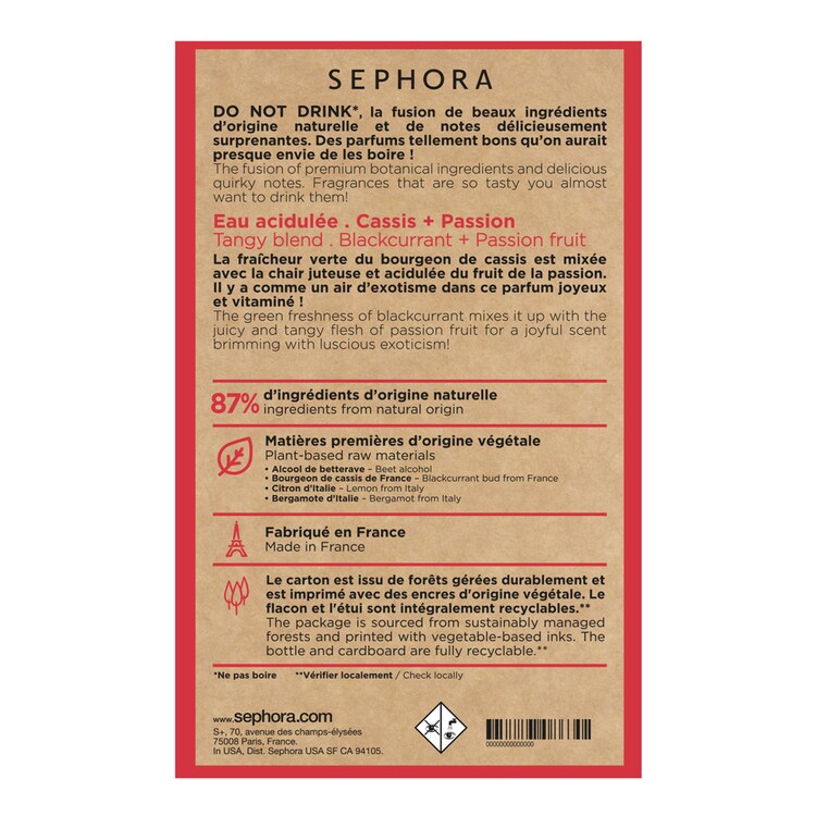 DO NOT DRINK - Groselha Preta + Maracujá 