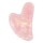 Gua Sha al quarzo rosa - Viso e collo