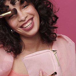 Holiday Vibes - Kit De 3 Mini Pinceaux Et Leur Trousse De Voyage