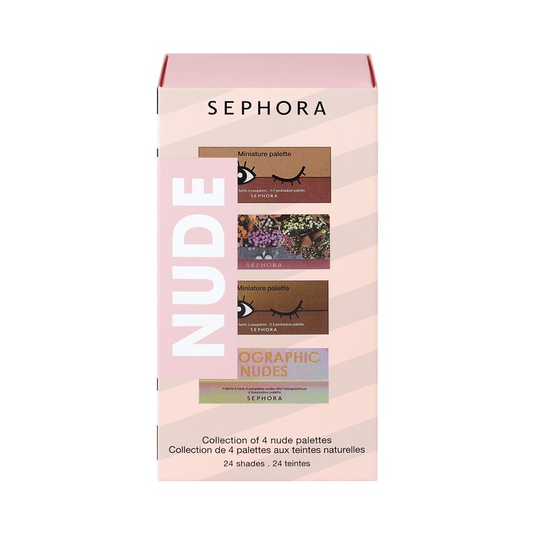 Collection of 4 Palettes in Natural Shades - Sada paletek
