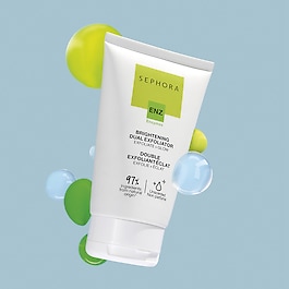 Brightening dual exfoliator - exfoliates + radiance