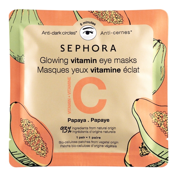 masques vitamine yeux - masques bio-cellulose yeux - Sephora Collection