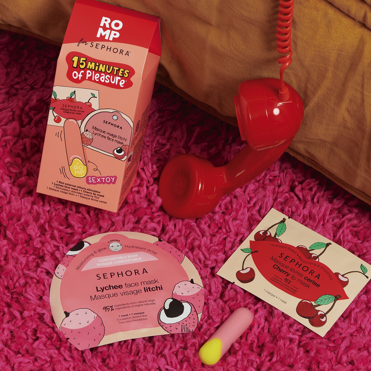ROMP x SEPHORA - Kit 15 minute de placere | Sephora Collection