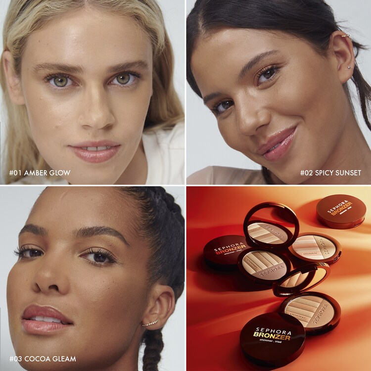 BRONZER SHIMMER - Pudra bronzanta irizata