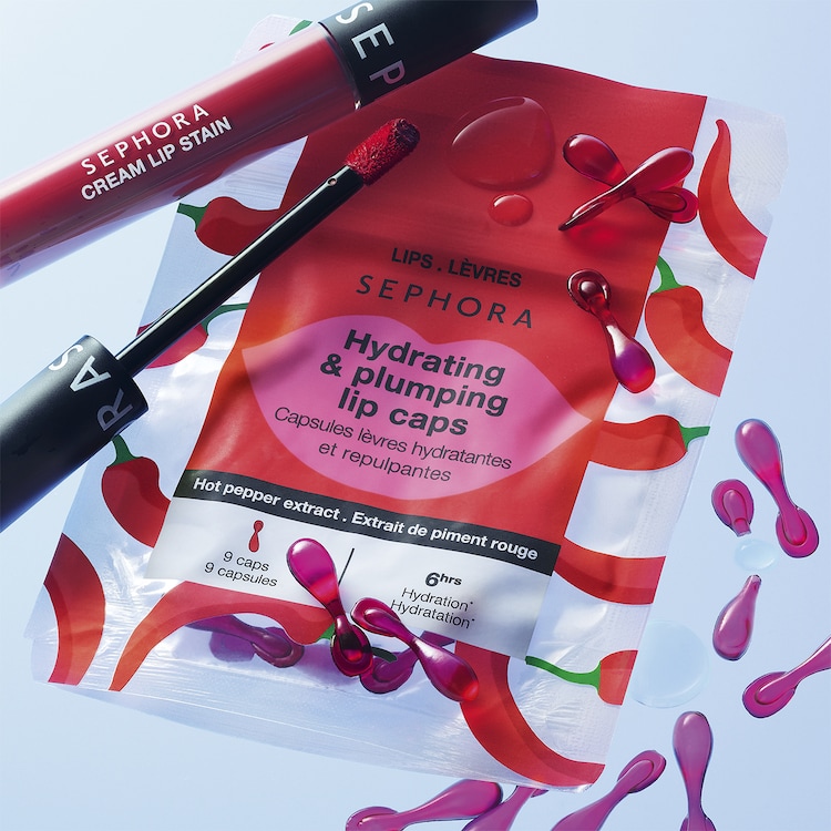 Capsule idratanti e rimpolpanti per labbra - Capsule mini, volume piccante