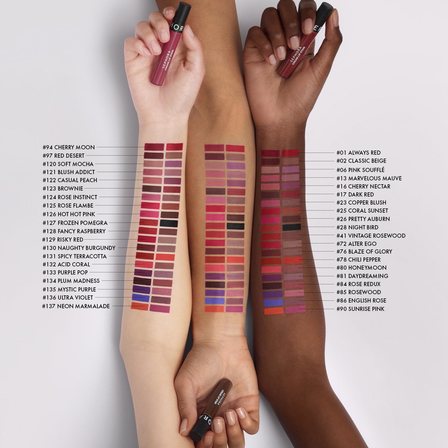 lip cream1059　コールマン Cream Lip Stain - Ruj catifelat rezistent la transfer - Ruj de
