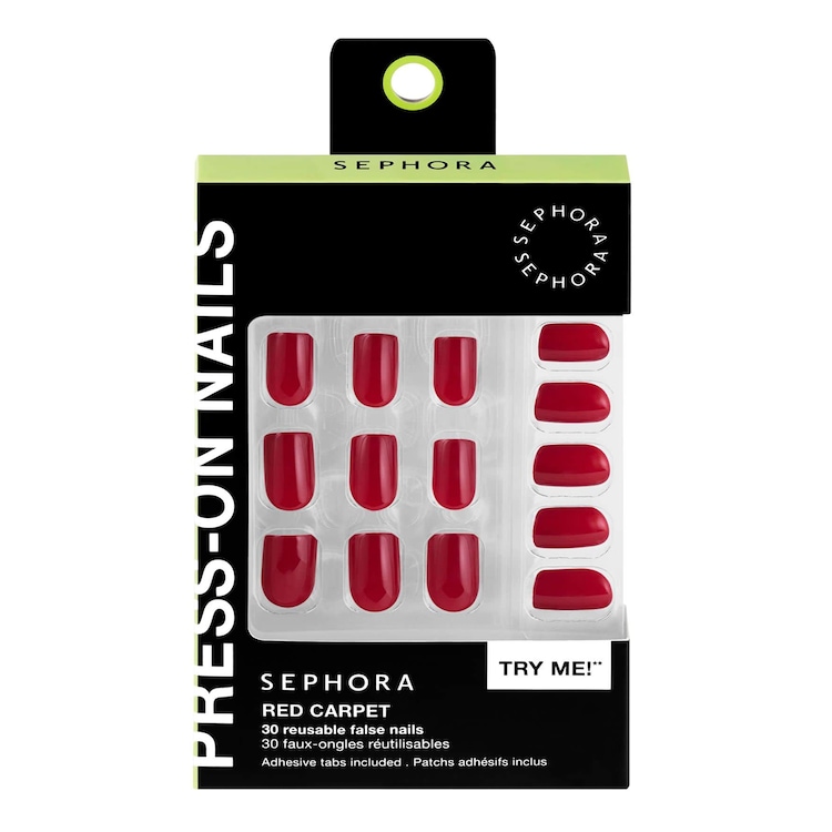  Press-On Nail Kit Faux-Ongles Réutilisables - Effet Gel, Résultat Professionnel