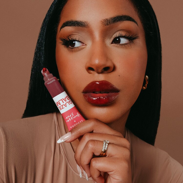 GLAZE BALM x Yanissaxoxo - Baume à lèvres teinté brillance glossy