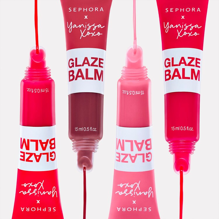 GLAZE BALM x Yanissaxoxo - Baume à lèvres teinté brillance glossy