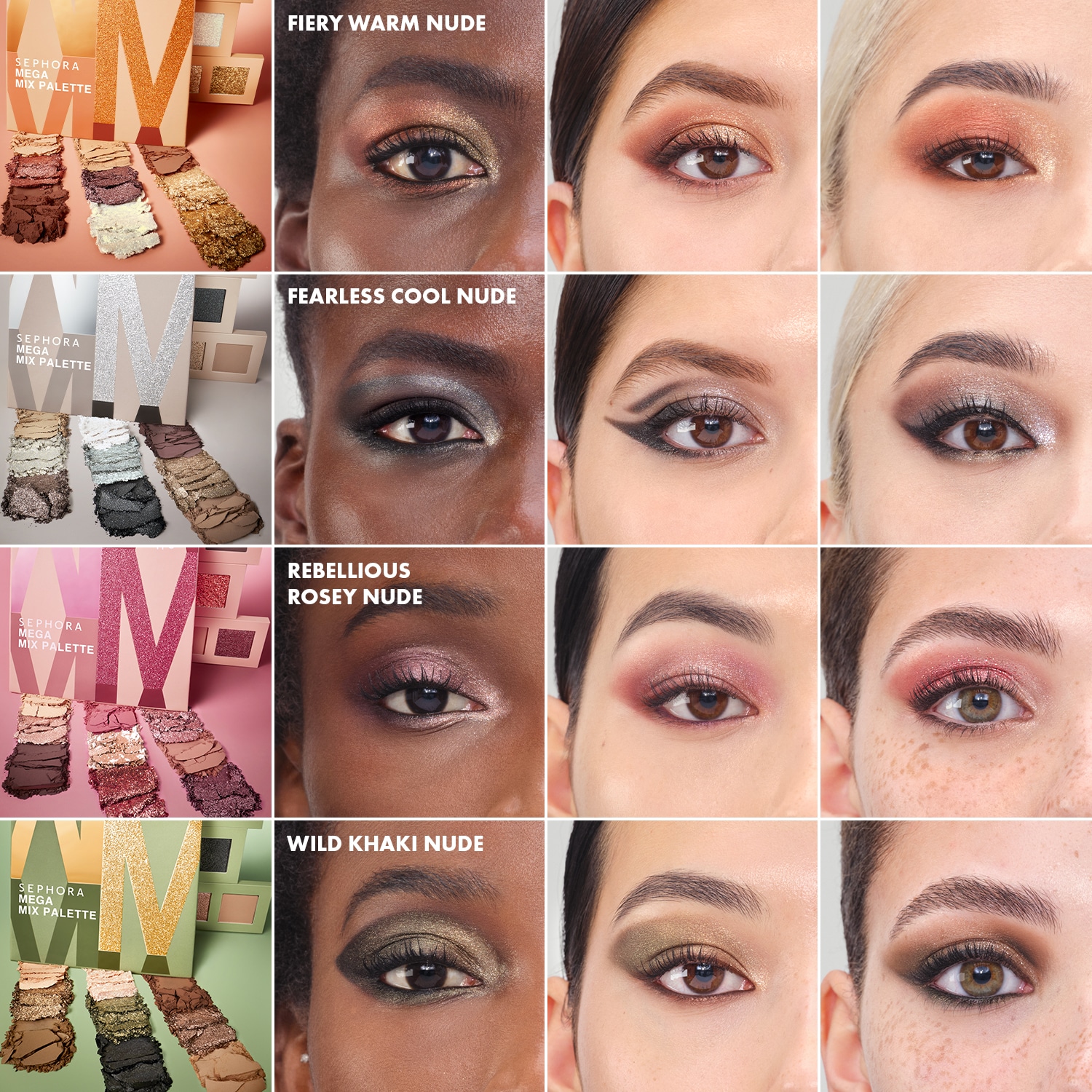 Mega Mix Palette - Mega-paleta de farduri | Sephora Collection