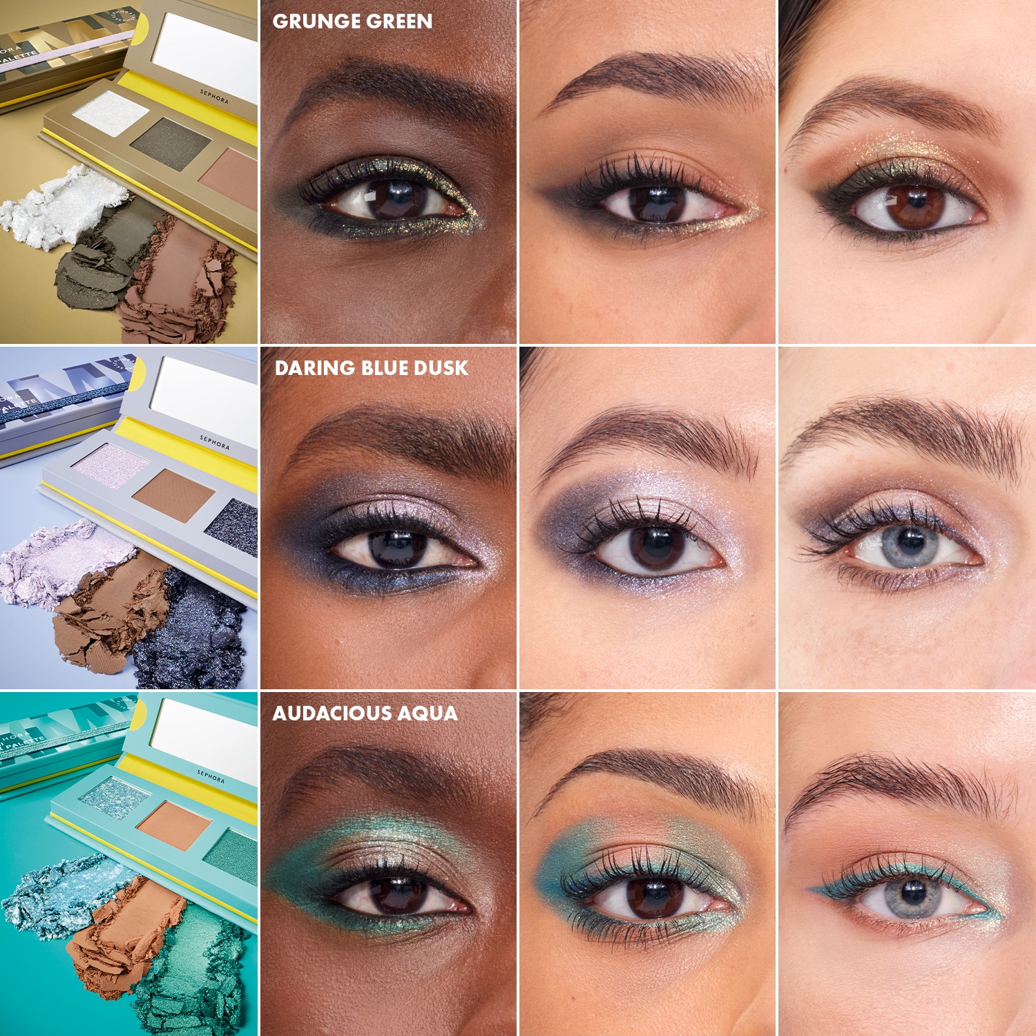 Mini Mix Palette - Mini-paleta de farduri de ochi ❘ Sephora