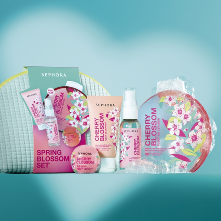 Coffret Printemps en Fleurs  - Kit soin du Corps