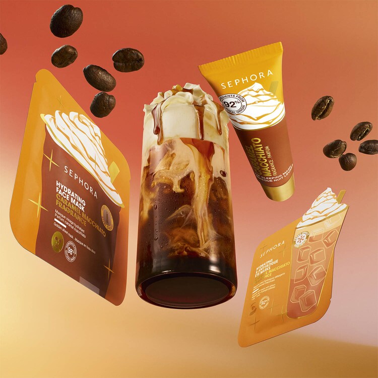 Face mask Caramel macchiato - Karamel macchiato yüz maskesi