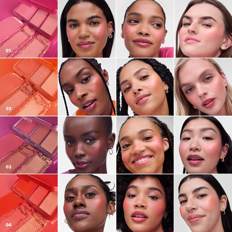 Palette Blush Blush Blush - Trio de blushs