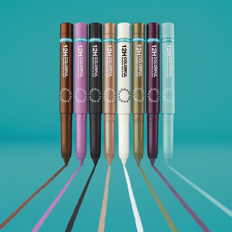 12H Colorful - Ombre à paupières et crayon