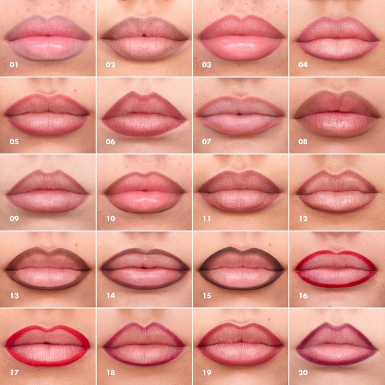 8HR Colorful Lip Liner - Lápiz de labios sin transferencia