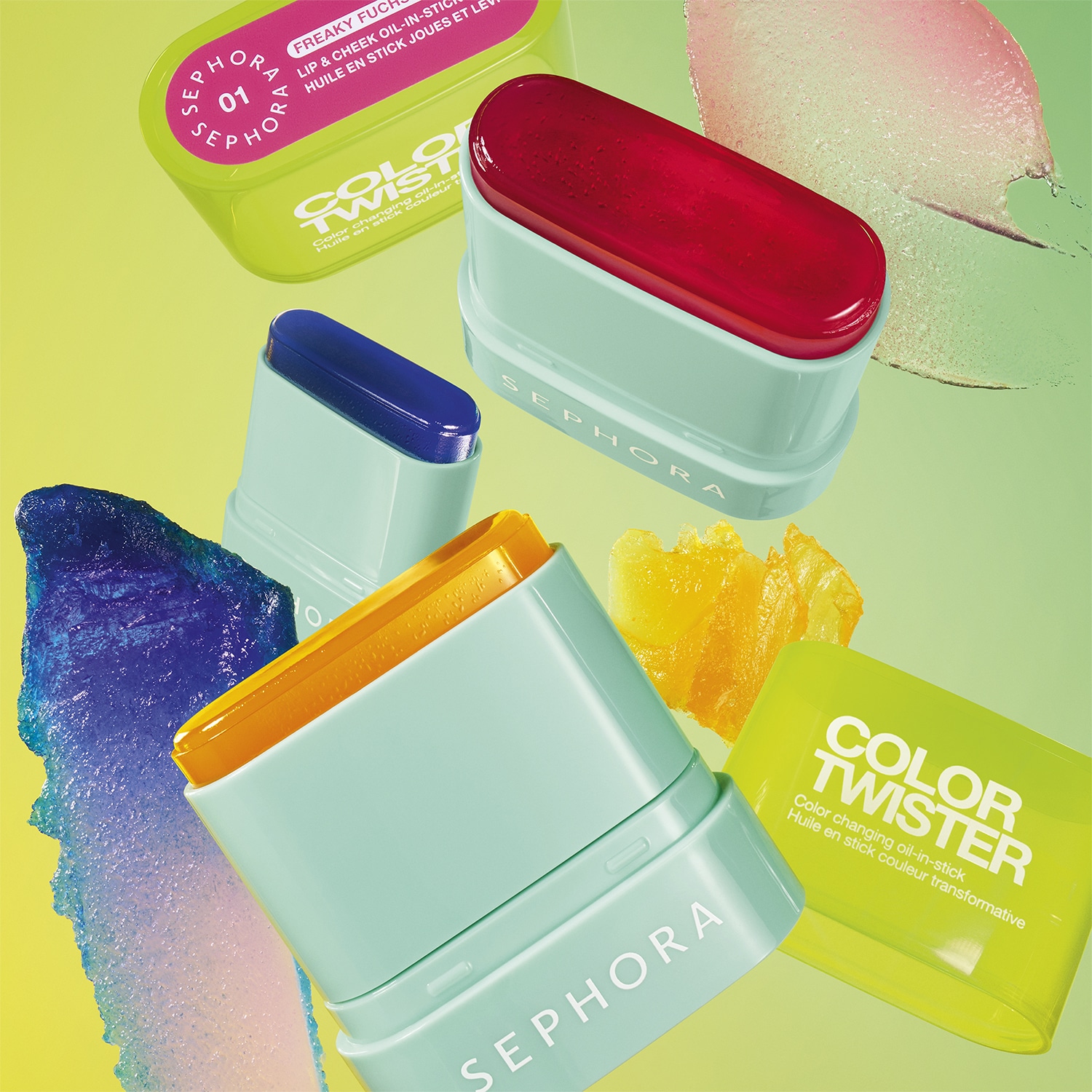 メイク道具・化粧小物 Sephora Chroma color Color Twister - Uleiu in stick in culori transformatoare | Sephora