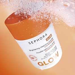 GLOW - Polvos limpiadores luminosos con vitaminas C+E