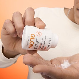 GLOW - Polvos limpiadores luminosos con vitaminas C+E