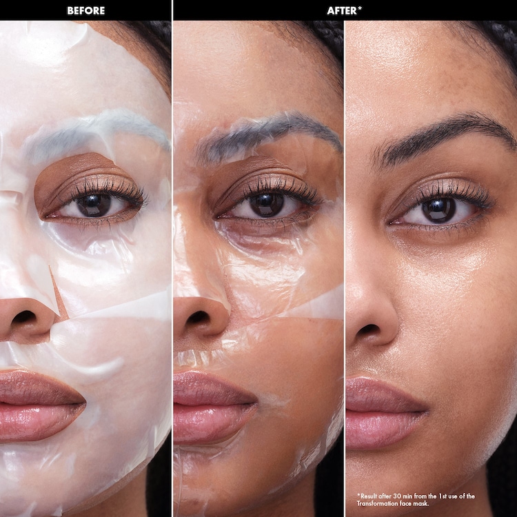 Mascarillas Transformación - Mascarillas faciales hidrogel - Vitamina C Péptidos