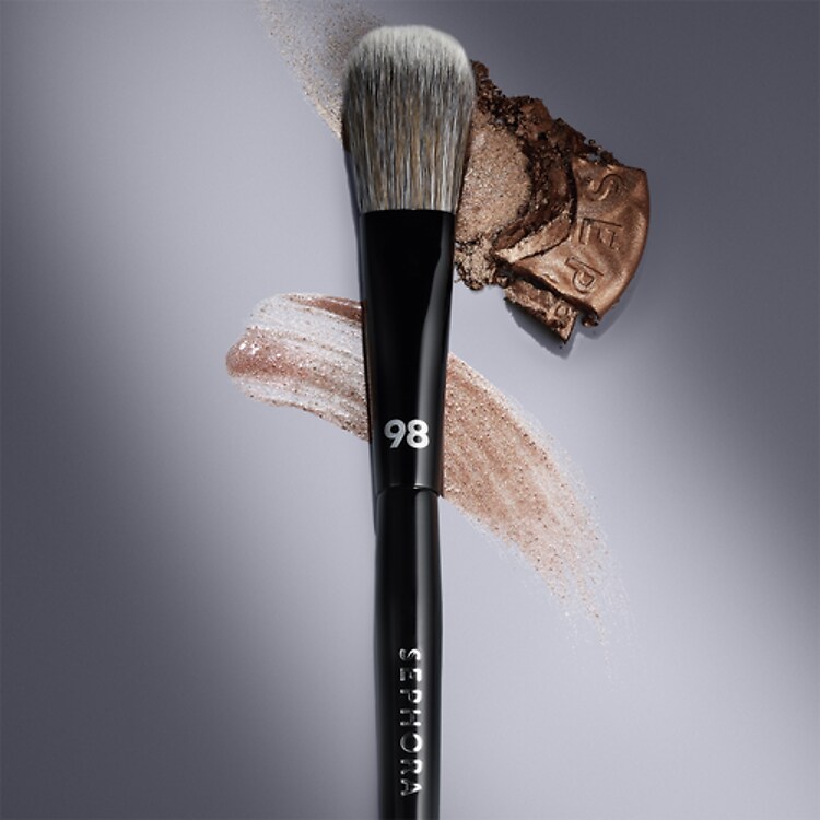 Pinceau Pro Enlumineur #98 - Enlumineurs poudre, crème et liquide