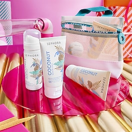 KIT DE MINI PRODUITS BAIN - Senteur coco