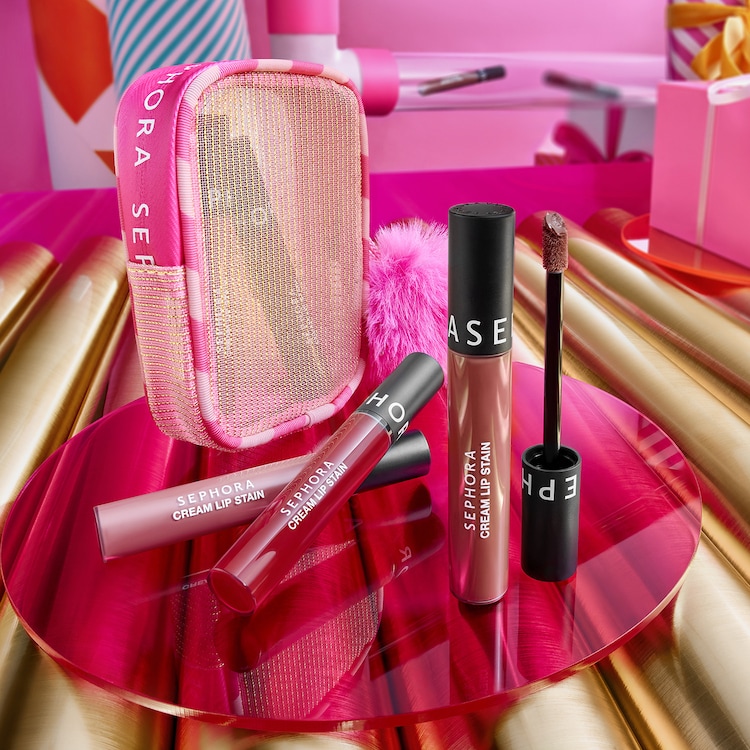 KIT DE 5 ROUGES VELOUTÉS SANS TRANSFERT - Avec une teinte en édition limitée