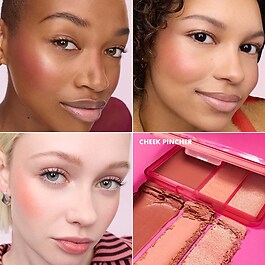 PERFECTLY BLUSHED SET - Blush Blush Blush Palet ve İkili Allık Fırçası