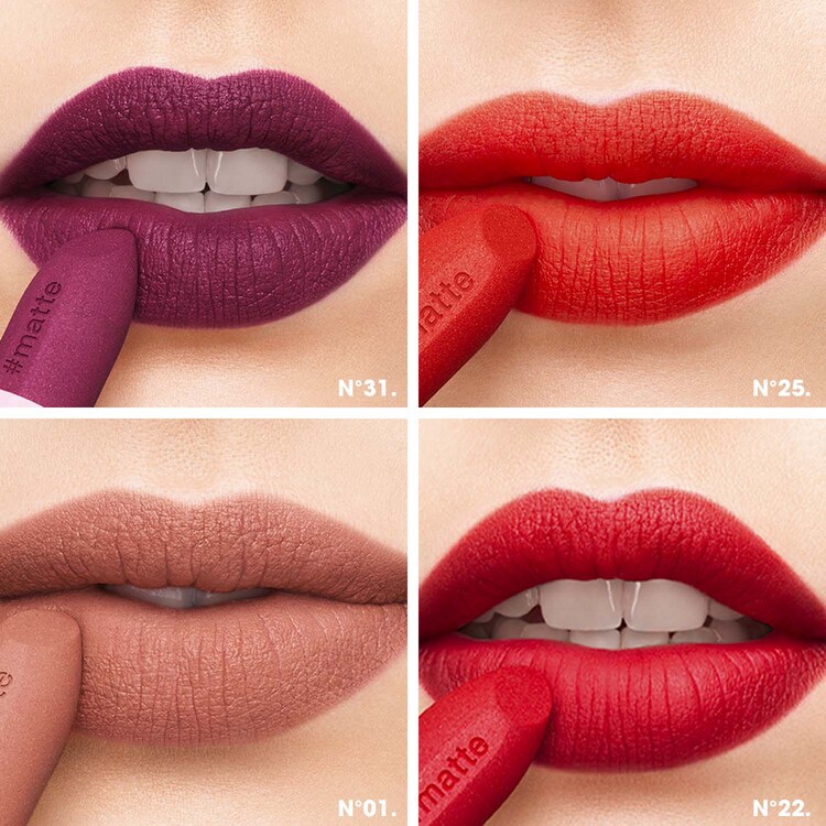 #Lipstories - Rouge à Lèvres Effet Mat, Crème ou Métallique