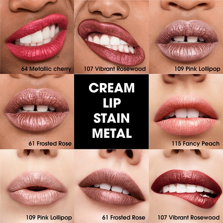 Cream Lip Stain Metal - Batom Líquido Metalizado