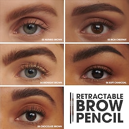 Retractable BROW Pencil - Feiner Augenbrauenstift 