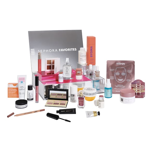 Julkalender - 26 produkter för makeup, vård, hår och doft, SEPHORA FAVORITES